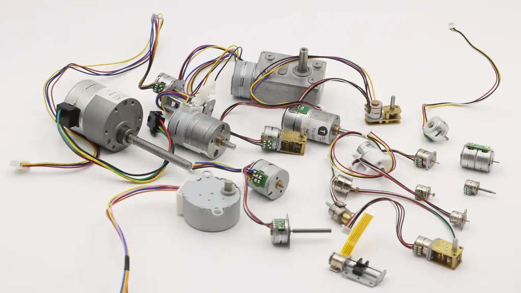 Precision miniature permanent magnet (PM) stepper motors featuring lead screw actuators and compact gearboxes for medical devices, optical systems, and smart valves
