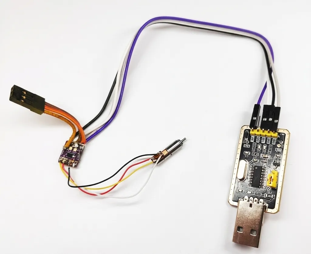 tsl 4mm stepper gear motor drive control