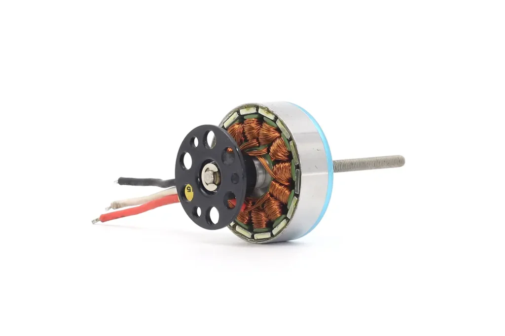 12N14P stator configuration and copper windings of TSL drone electric motor