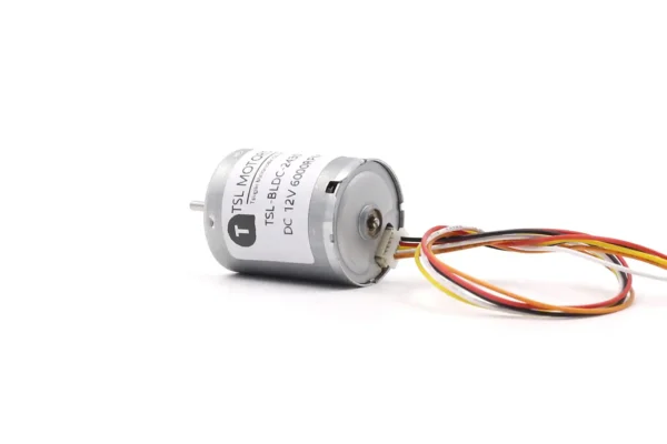2430 micro brushless dc motor side profile