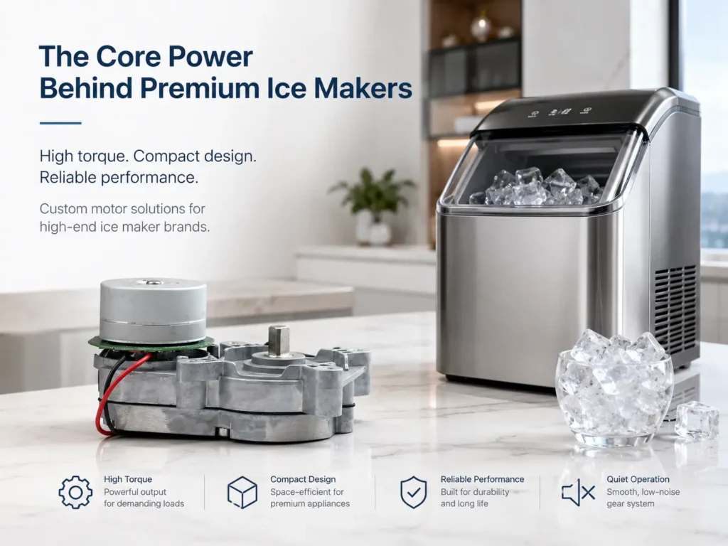TSL Custom Micro DC Motors Type for Ice Makers