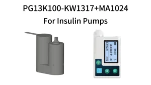 PG13K100-KW1317+MA1024 13mm coreless brushless motor with all-steel planetary gearbox for precision insulin pump infusion