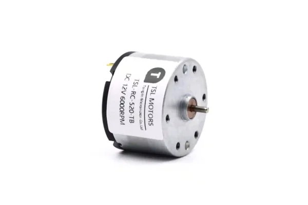 TSL-RC-520-TB brushed 520 dc motor for smart door lock 12v 6000rpm