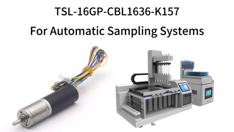 TSL-16GP-C1636002 16mm brushless coreless planetary gear motor for laboratory automatic sampling systems