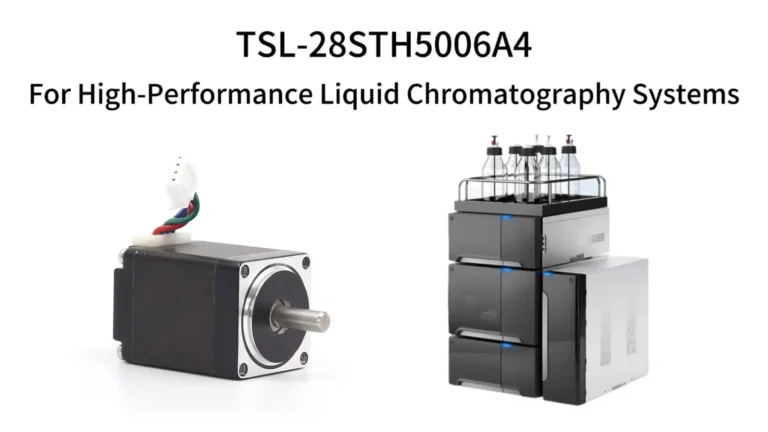 TSL-28STH5006A4 28mm hybrid stepper motor for HPLC injection and six-port valve drives