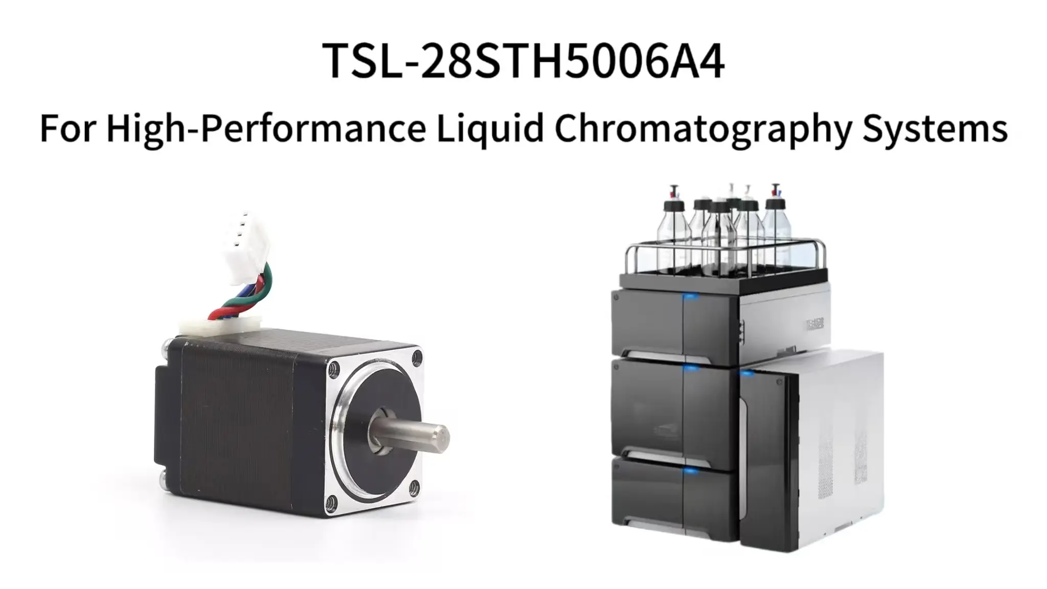 TSL-28STH5006A4 28mm hybrid stepper motor for HPLC injection and six-port valve drives