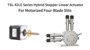 TSL-42LE Series 42 lead screw hybrid stepper motor integrated linear drive solution for motorized four-blade slits