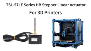 TSL-57LE series NEMA 23 integrated lead screw hybrid stepper motor for high-precision 3D printer Z-axis control