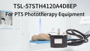 TSL-57STH4120A4D8EP NEMA 23 hybrid stepper motor with encoder for medical phototherapy devices