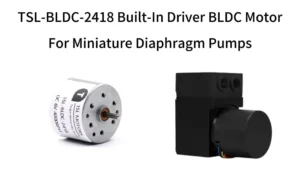 TSL-BLDC-2418 24mm miniature brushless DC motor with built-in driver for diaphragm pump applications
