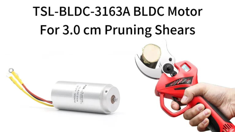 TSL-BLDC-3163A 31mm inner-rotor brushless DC motor for handheld electric pruning shears