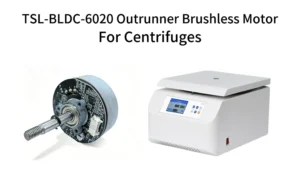 TSL-BLDC-6020 integrated drive outrunner brushless motor for medical and laboratory centrifuges