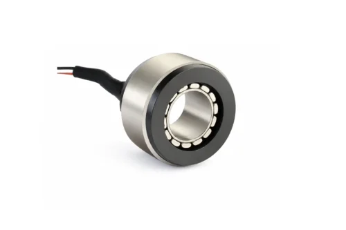 TSL-BLDC-WKU2510 hollow shaft frameless brushless motor on white background