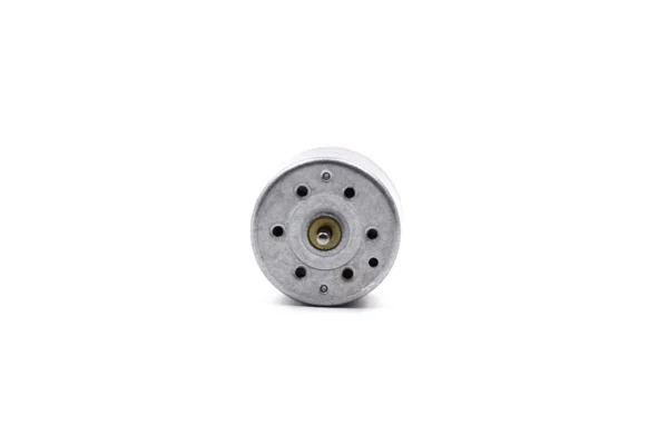 Front face view of TSL-RS-310 micro motor showing 6-M2.0 mounting holes