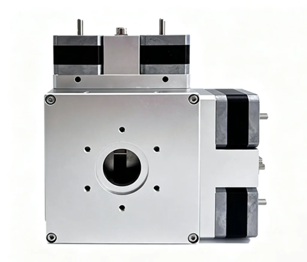 tsl stepper motor with motorized four blade slits