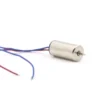 TSL 1020 coreless motor with 10mm diameter and 20mm body length showing front shaft and leads