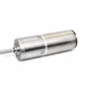 16mm planetary gear motor output shaft Detailed view of the 16mm planetary gear motor D-cut output shaft and dual ball-bearing support housing