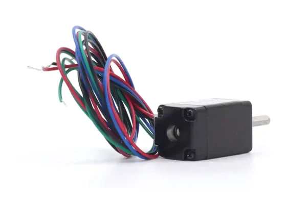 2-phase 4-lead bipolar NEMA 8 stepper motor rear wire connection