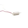 Side profile of a 3.7V coreless motor with a 14mm casing length