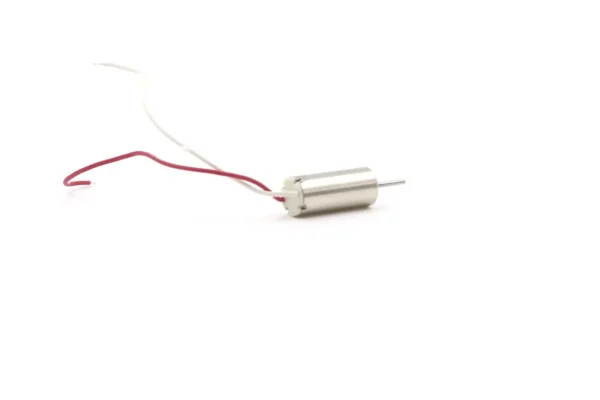 Side profile of a 3.7V coreless motor with a 14mm casing length