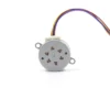 Bottom view of 35BYJ46 louver motor casing with mounting ears