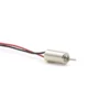 Model 408 ultra-miniature 4mm coreless micro dc motor with red and black lead wires