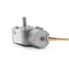 Rear control interface connector of the integrated-driver worm gear electric motor