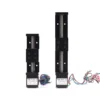 Comparison of 50mm and 100mm stroke NEMA 11 hybrid stepper linear slide modules