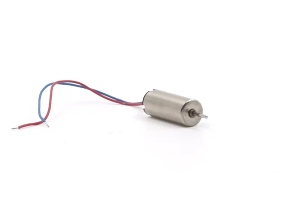 615 coreless motor 6mm micro dc motor isometric TSL 615 coreless motor with 6mm diameter and 15mm length showing the output shaft and lead wires
