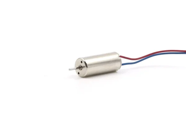 Alternative view of TSL 7mm premium coreless motor with precious metal brushes.