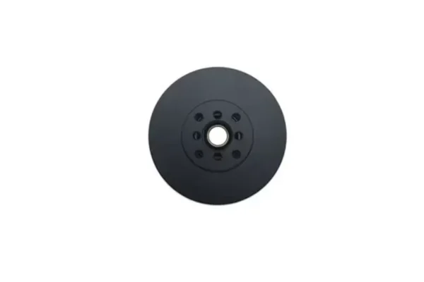 High-torque brushless camera gimbal motor displaying the central hollow shaft and mounting hole pattern