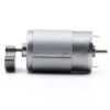 compact brushed electric vibrating motor housing