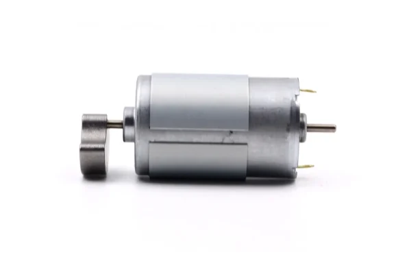 compact brushed electric vibrating motor housing