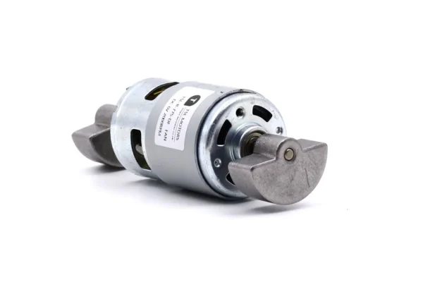 dual shaft dc vibrating motor 775 Dual shaft DC vibrating motor model TSL-R-775-DF with eccentric counterweights