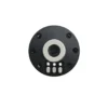 Bottom view of TSL-GB1806 gimbal brushless motor showcasing the 3-phase solder joint layout