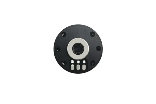 Bottom view of TSL-GB1806 gimbal brushless motor showcasing the 3-phase solder joint layout