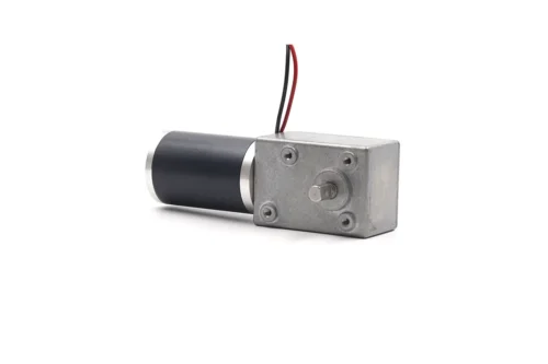 TSL-5882GW-50ZY high torque worm gear DC motor with single output shaft