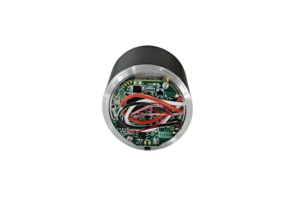 humanoid actuator driver board top view Top view of the integrated actuator driver board showing electronic components