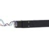 Detachable wire connector on NEMA 11 hybrid stepper motor linear slide