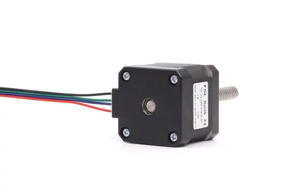 nema 17 stepper linear actuator lead wires back view nema 17 stepper linear actuator lead wires back view