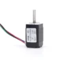 NEMA 8 stepper motor 1.8 degree step angle 0.6A specification label