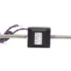 Two NEMA 17 non-captive linear stepper motors with different motor body lengths