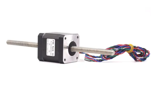 NEMA 17 42mm non-captive stepper motor with integrated threaded shaft