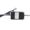 Laser-printed technical specification sticker on a NEMA 11 non captive stepper linear actuator