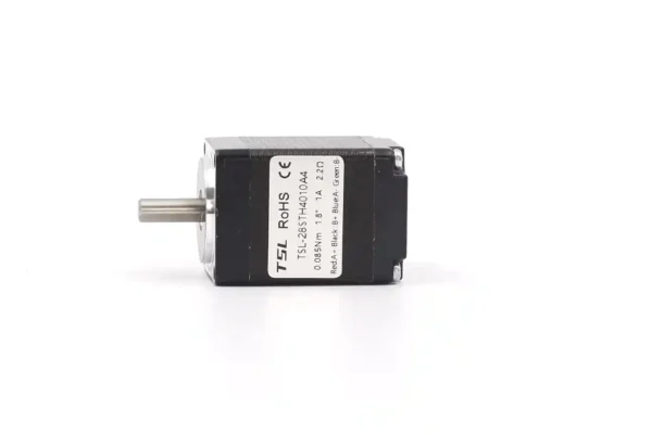 Side profile of 40mm body length NEMA 11 hybrid stepper motor
