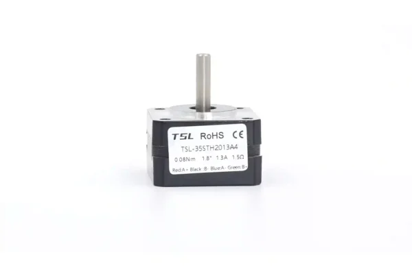 TSL-35STH2013A4 NEMA 14 hybrid stepper motor, 1.8 degree, 0.08Nm holding torque with D-shape shaft.
