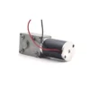 tsl 5882gw 50zy worm gear motor rear angle Rear diagonal view of TSL-5882GW-50ZY right angle geared motor