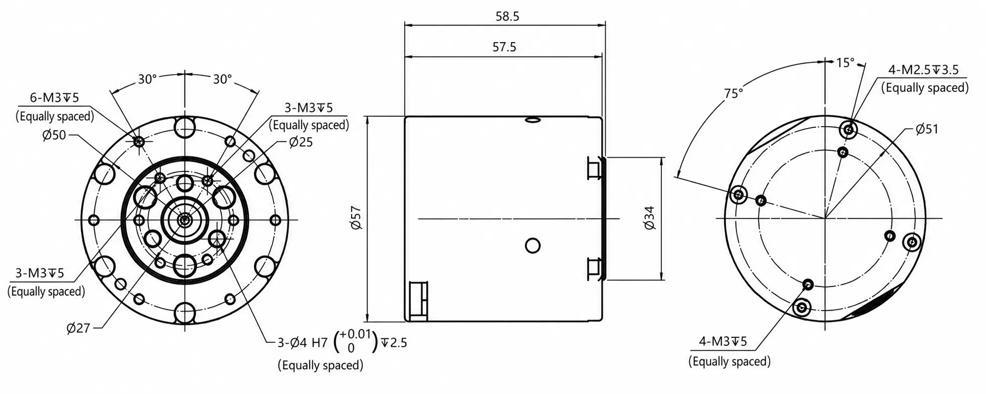 tsl gim4315 40 robot joint module dimensions with driver tsl gim4315 40 robot joint module dimensions with driver