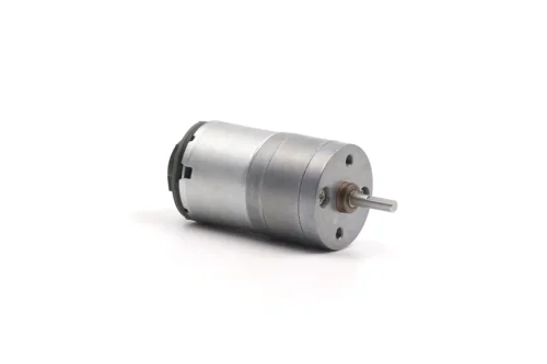 tsl gm25 310 en dc gear motor with encoder front view TSL-GM25-310-EN Ø25mm DC gear motor with encoder and multi-stage spur gearbox