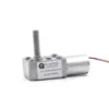 tsl motors gw4632 bl2430 m8 spec label side view TSL Motors brushless DC motor with lead screw showing product specification label